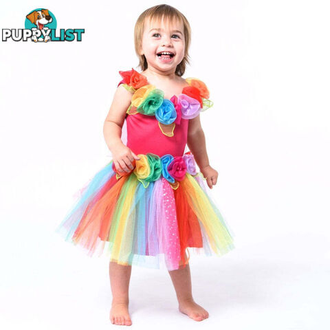 Fairy Girls - Costume Fairy Toddler Rainbow X-small - Fgfb258r - 9787108032584