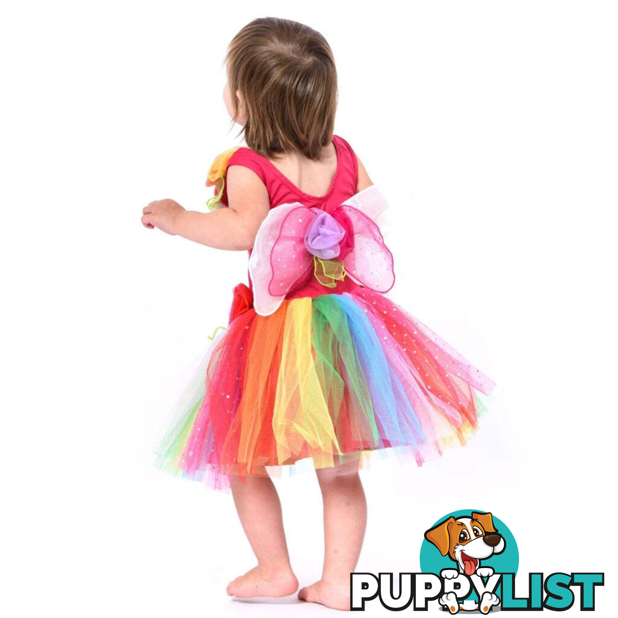 Fairy Girls - Costume Fairy Toddler Rainbow X-small - Fgfb258r - 9787108032584