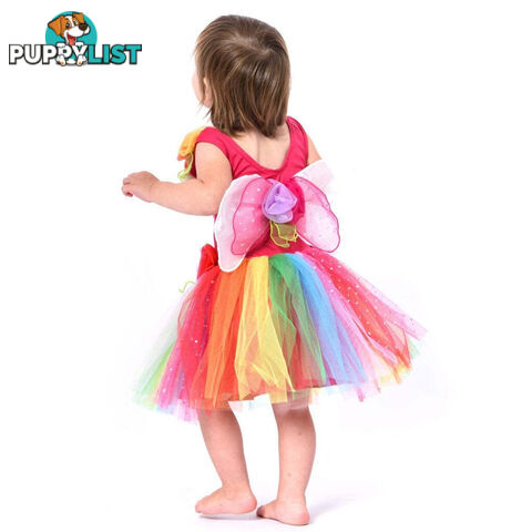 Fairy Girls - Costume Fairy Toddler Rainbow X-small - Fgfb258r - 9787108032584