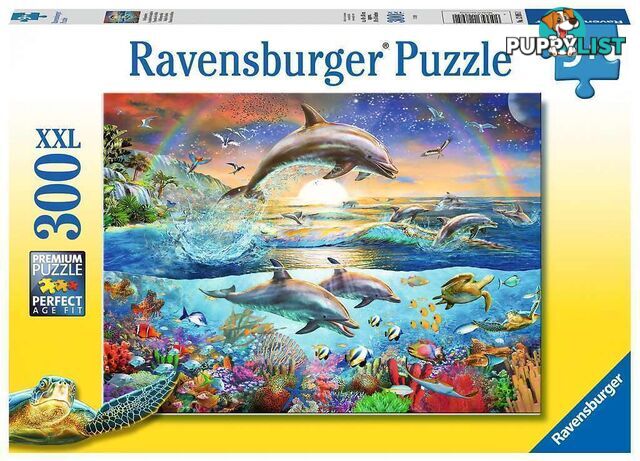 Ravensburger - Dolphin Paradise Jigsaw Puzzle 300pc - Mdrb12895 - 4005556128952