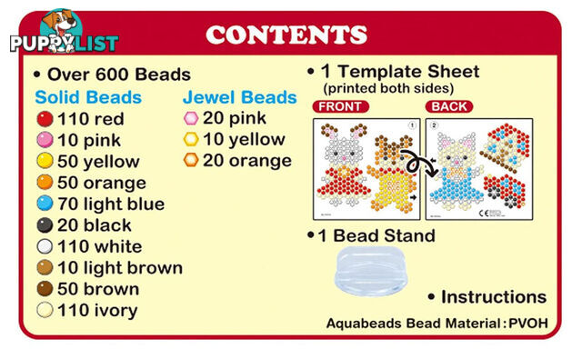 Sylvanian Families - Aquabeads Character Set - Mdaq31068 - 5054131310687