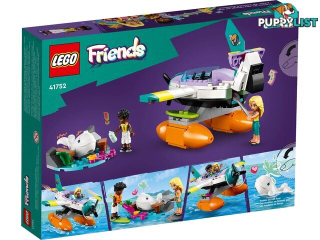 LEGO 41752 Sea Rescue Plane - Friends - 5702017415345