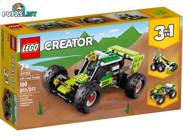 LEGO 31123 Off-road Buggy - Creator 3-in1 - 5702017117577