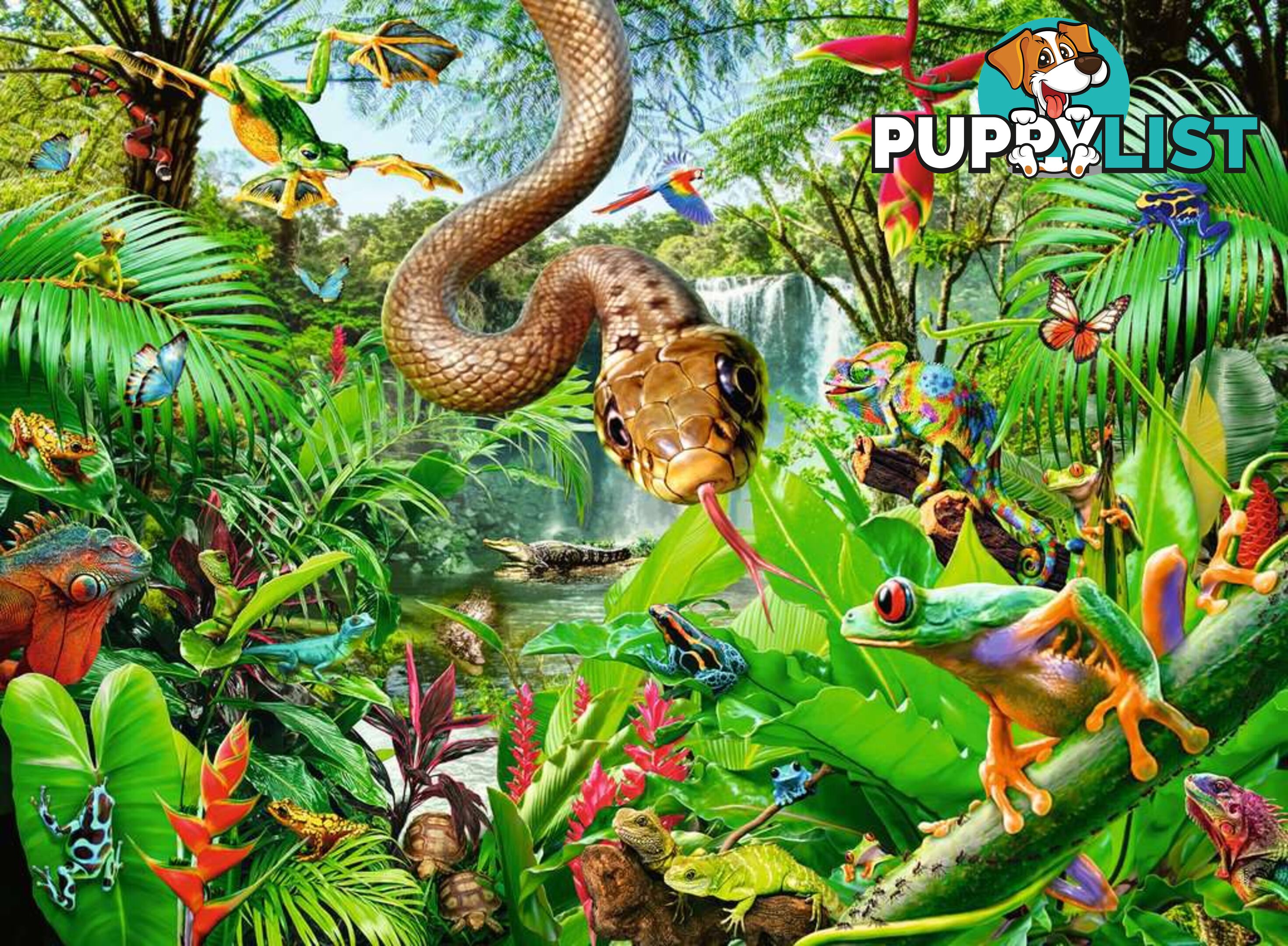 Ravensburger - Reptile Resort Jigsaw Puzzle 300pc Rb12978 - 4005556129782