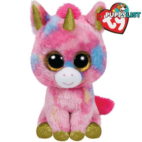 Ty Beanie Boos - Fantasia - Multicolor Unicorn 15cm Small - 008421361588