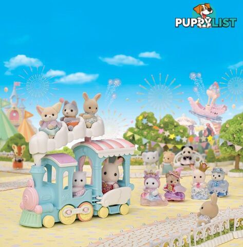 Sylvanian Families - Floating Cloud Rainbow Train - Mdsf5702 - 5054131057025