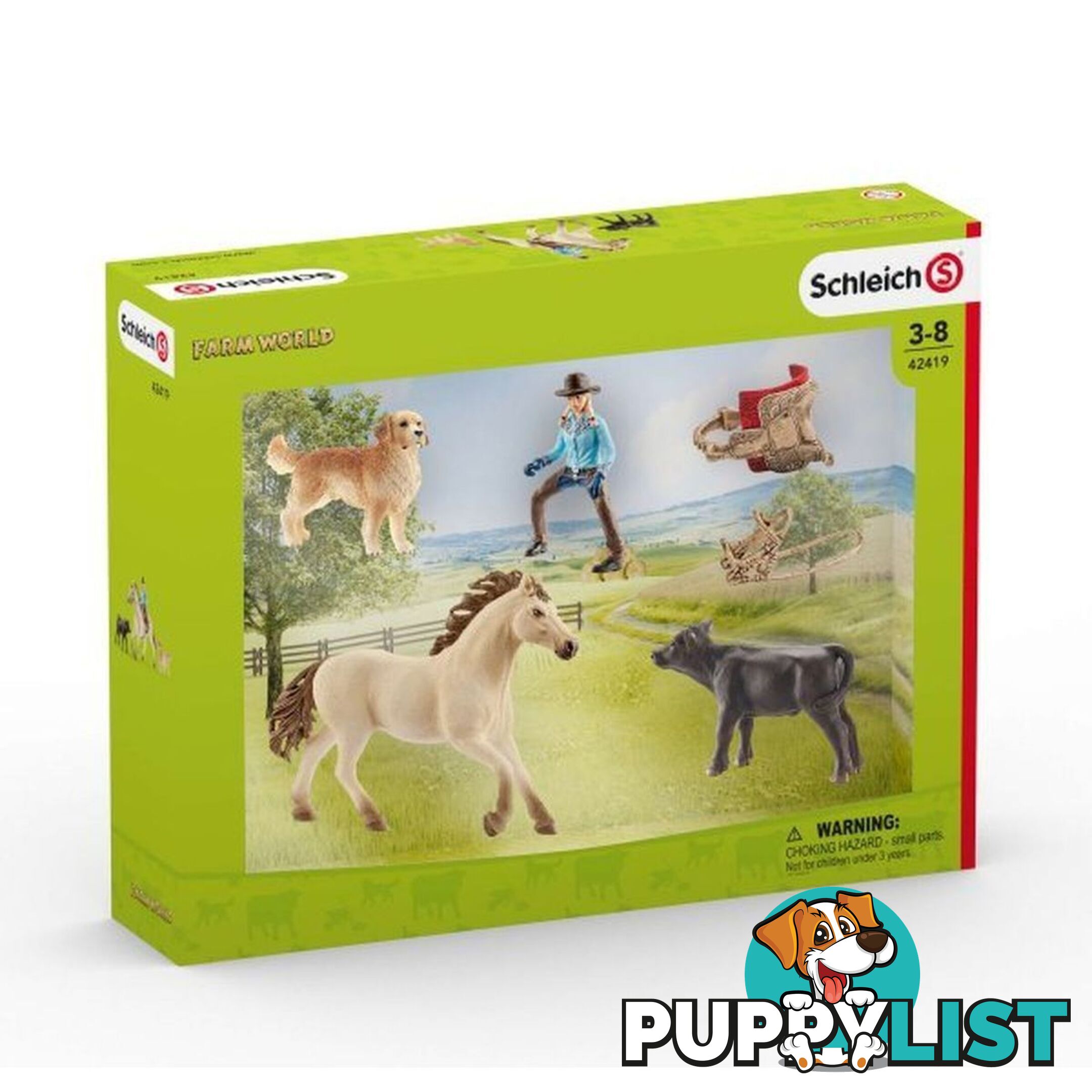 Schleich - Western Riding Playset Sc42419 - 4055744020605