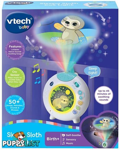 Vtech - Sleepy Sloth Cot Light - Tn80540303006 - 3417765403033