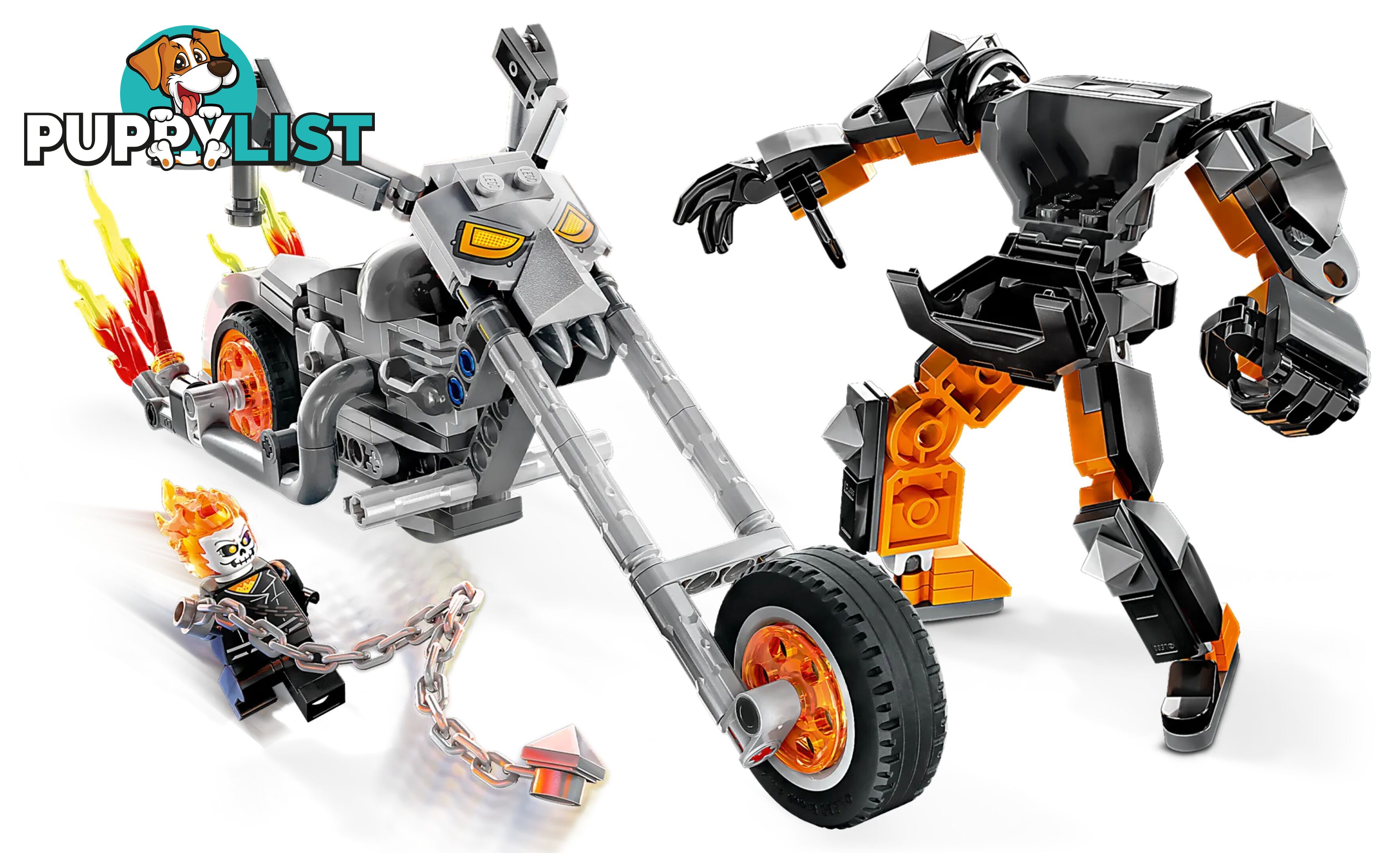 LEGO 76245 Ghost Rider Mech & Bike - Marvel Super Heroes - 5702017419657