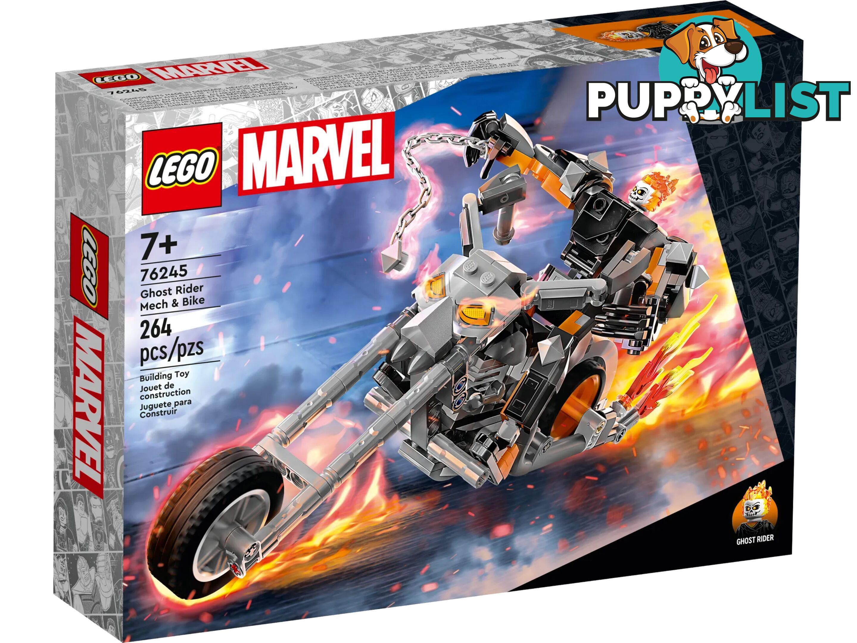 LEGO 76245 Ghost Rider Mech & Bike - Marvel Super Heroes - 5702017419657