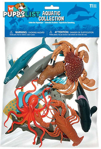 Wild Republic - Polybag Aquatic Collection - Wr64128 - 092389641288