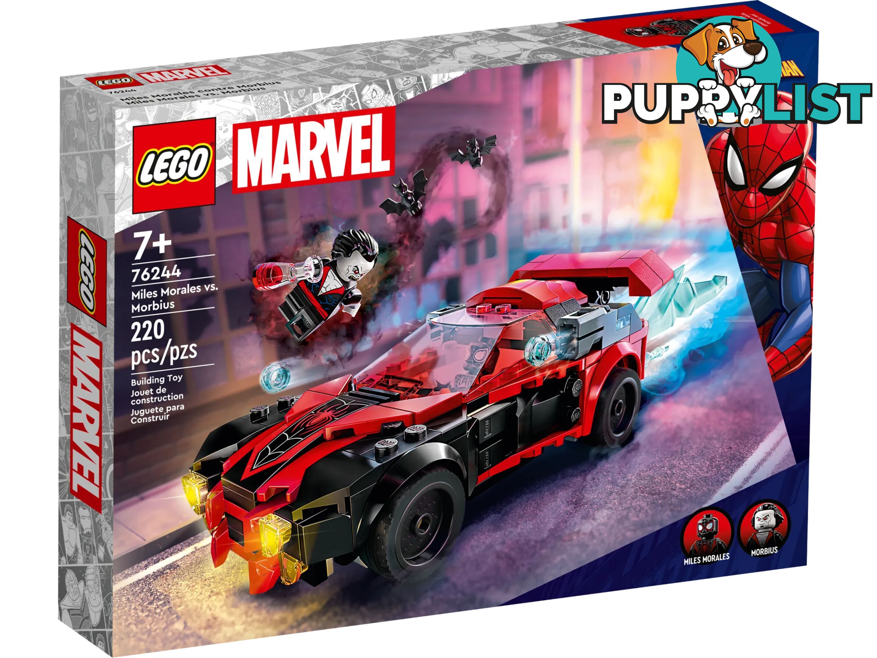 LEGO 76244 Miles Morales Vs Morbius - Marvel Super Heroes - 5702017419640