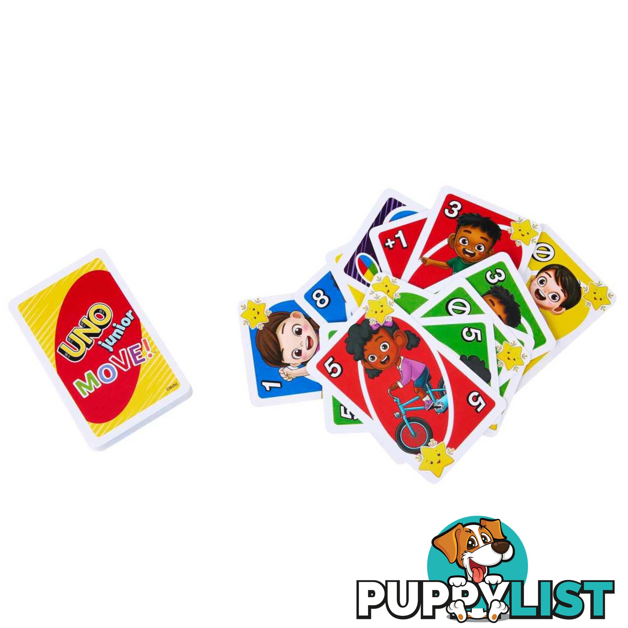 UNO Junior Move Card Game - Mahnn03 - 0194735145607