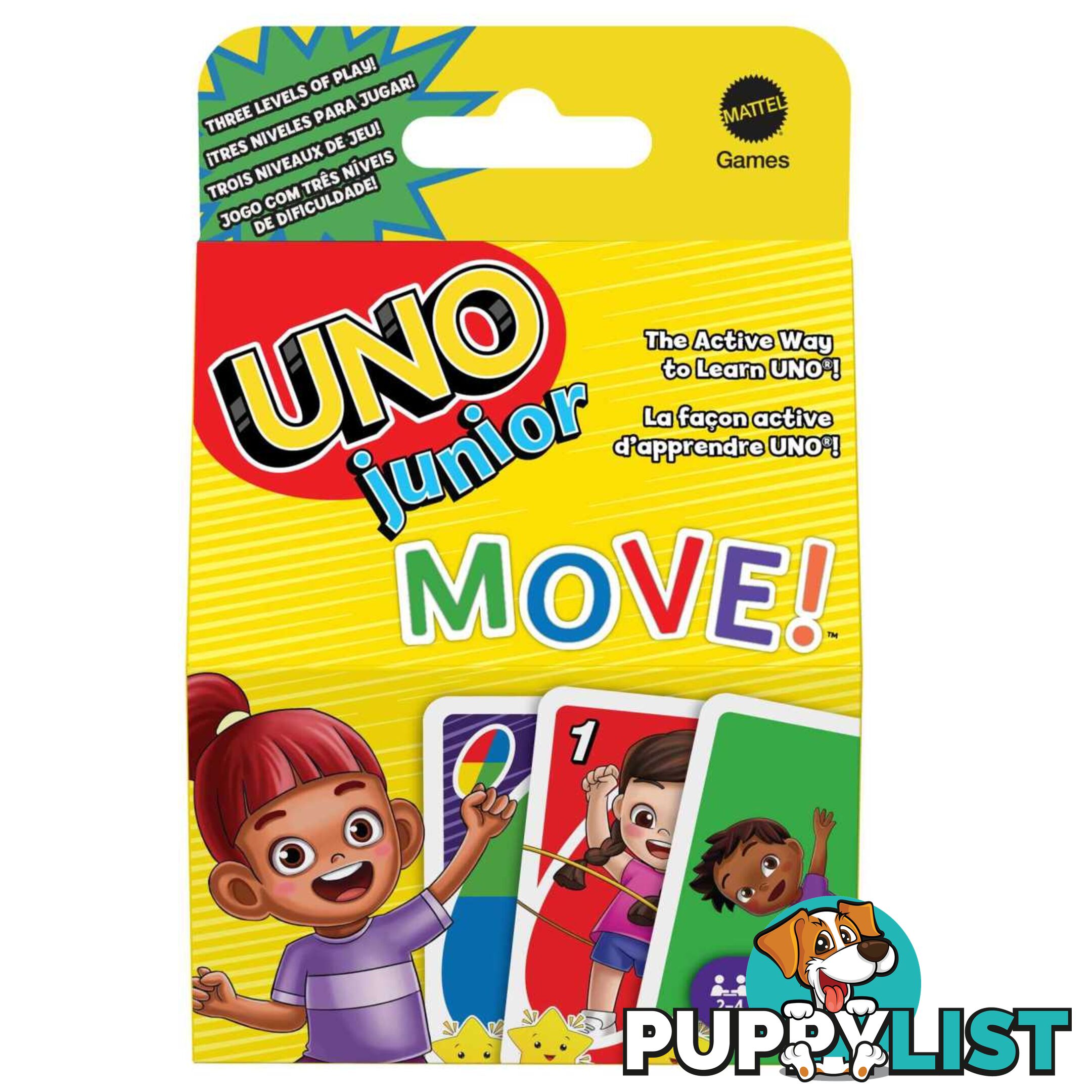 UNO Junior Move Card Game - Mahnn03 - 0194735145607