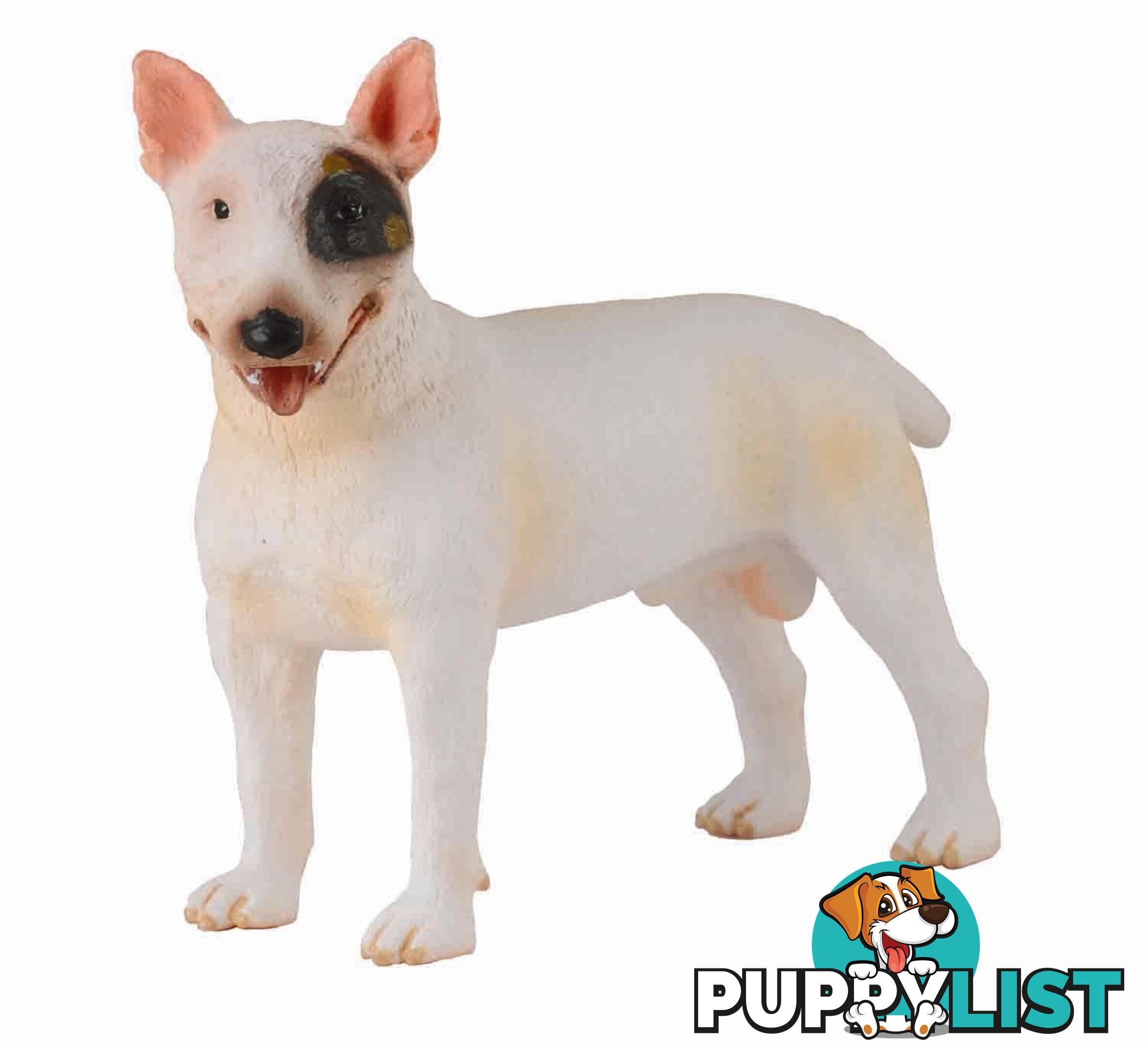 CollectA Bull Terrier Dog Male Animal Figurine - Rpco88384 - 4892900883847