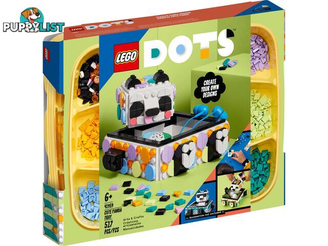 LEGO 41959 Cute Panda Tray - DOTS - 5702017155975