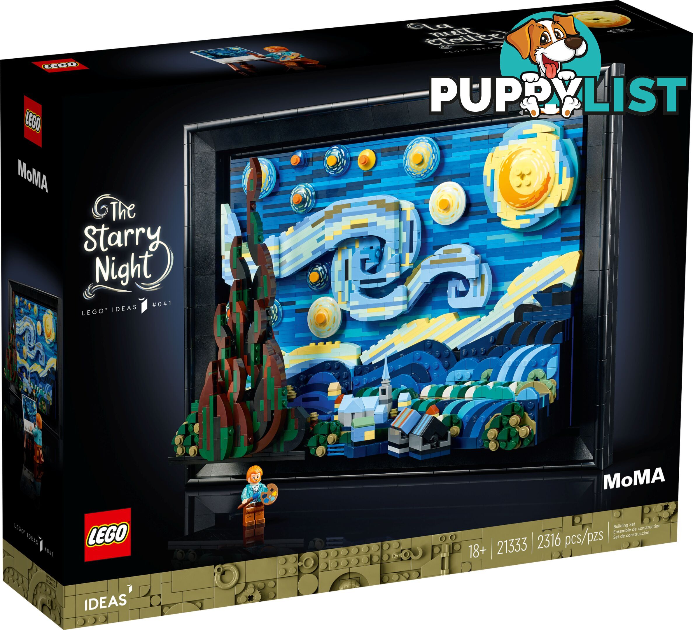 LEGO 21333 Vincent van Gogh - The Starry Night - IDEAS - 5702017189840