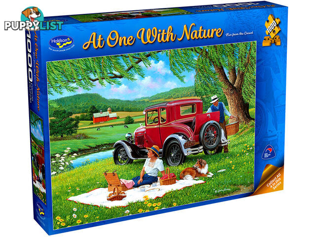 Holdson Jigsaw Puzzle - At One With Nature Far From The Crowd 1000 Piece Jigsaw Puzzle Hol772308 - 9414131772308