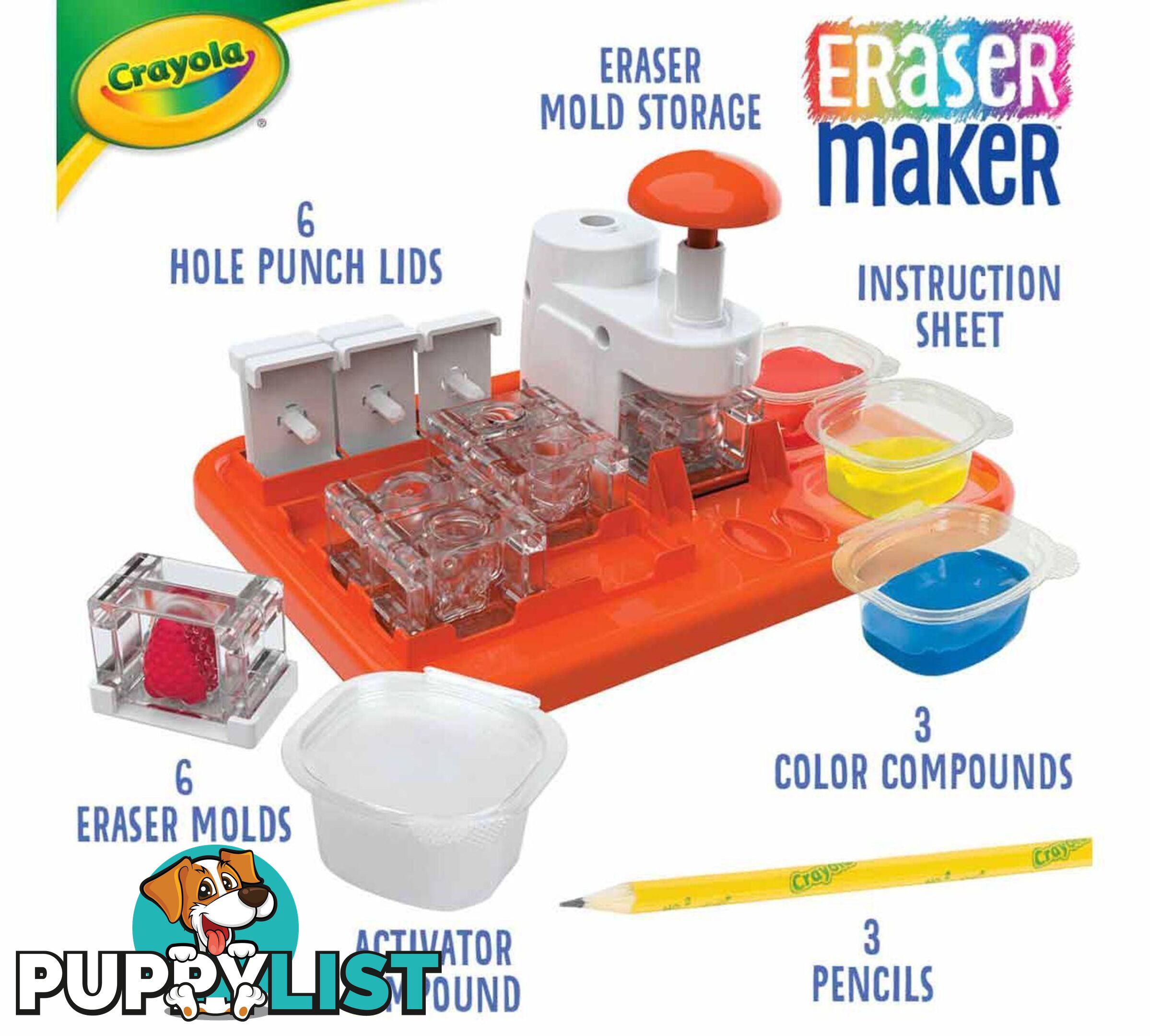 Crayola - Diy Eraser Maker - Bs747401 - 071662274016