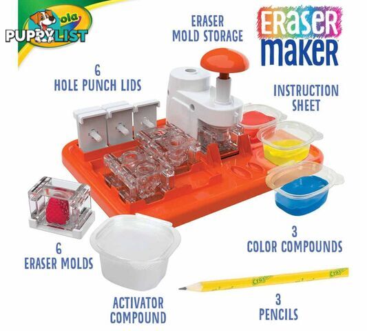 Crayola - Diy Eraser Maker - Bs747401 - 071662274016