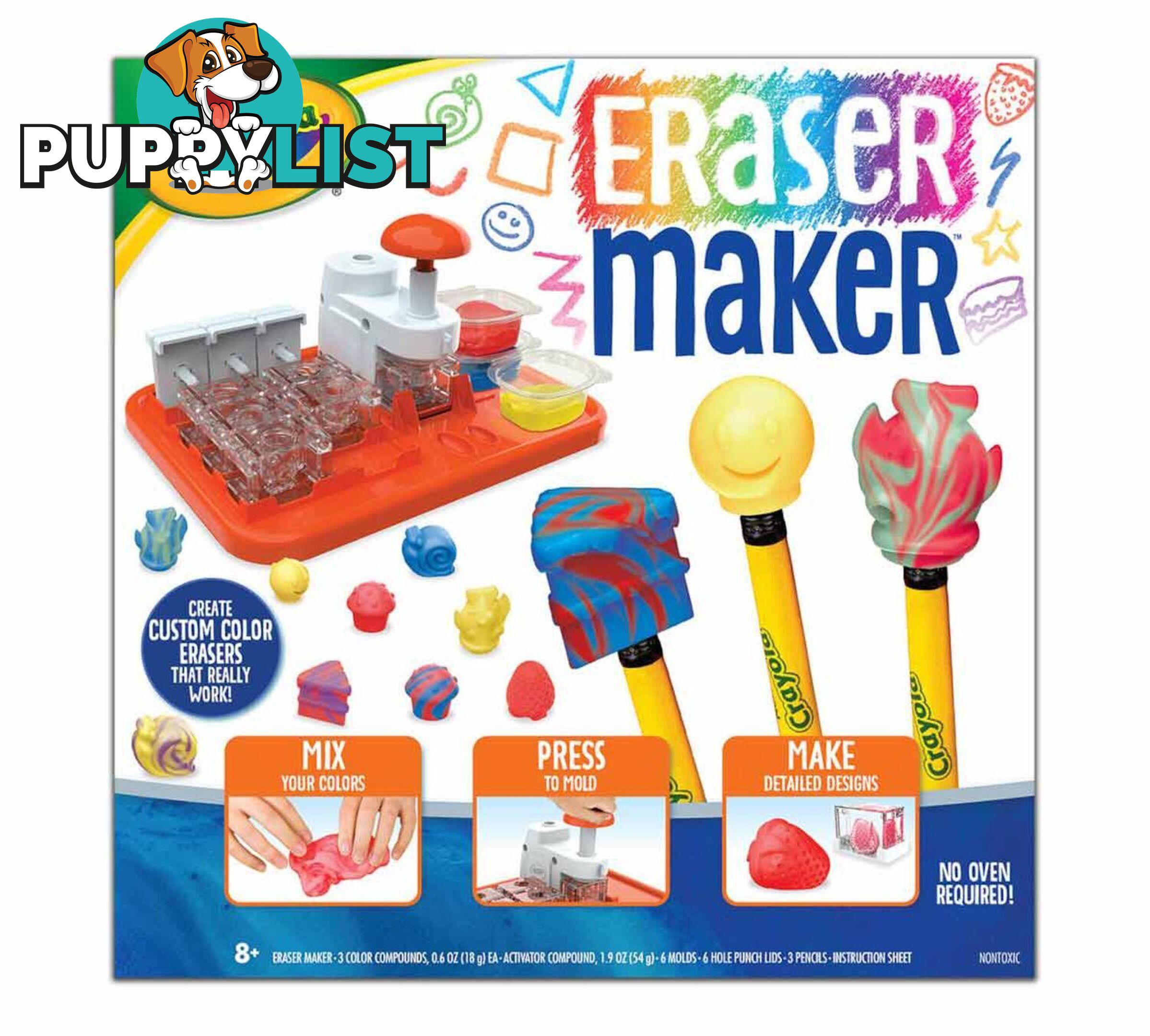 Crayola - Diy Eraser Maker - Bs747401 - 071662274016