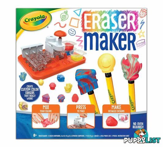 Crayola - Diy Eraser Maker - Bs747401 - 071662274016