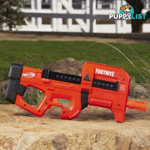 Nerf Fortnite Compact Smg Motorized Dart Blaster Ultra Red Wrap 8-dart Internal Clip Includes 8 Nerf Elite Foam Darts Hasbro - Hbf41062211 - 195166162638