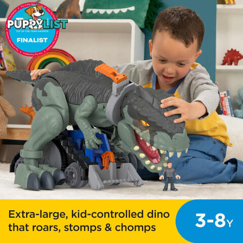 Imaginext - Mega Stomp & Rumble Giga Dino Gwt22 - 887961946536