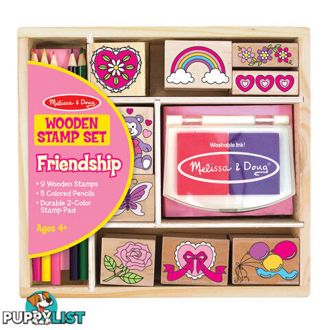 Melissa & Doug - Friendship Stamp Set - Mdmnd1632 - 000772016322