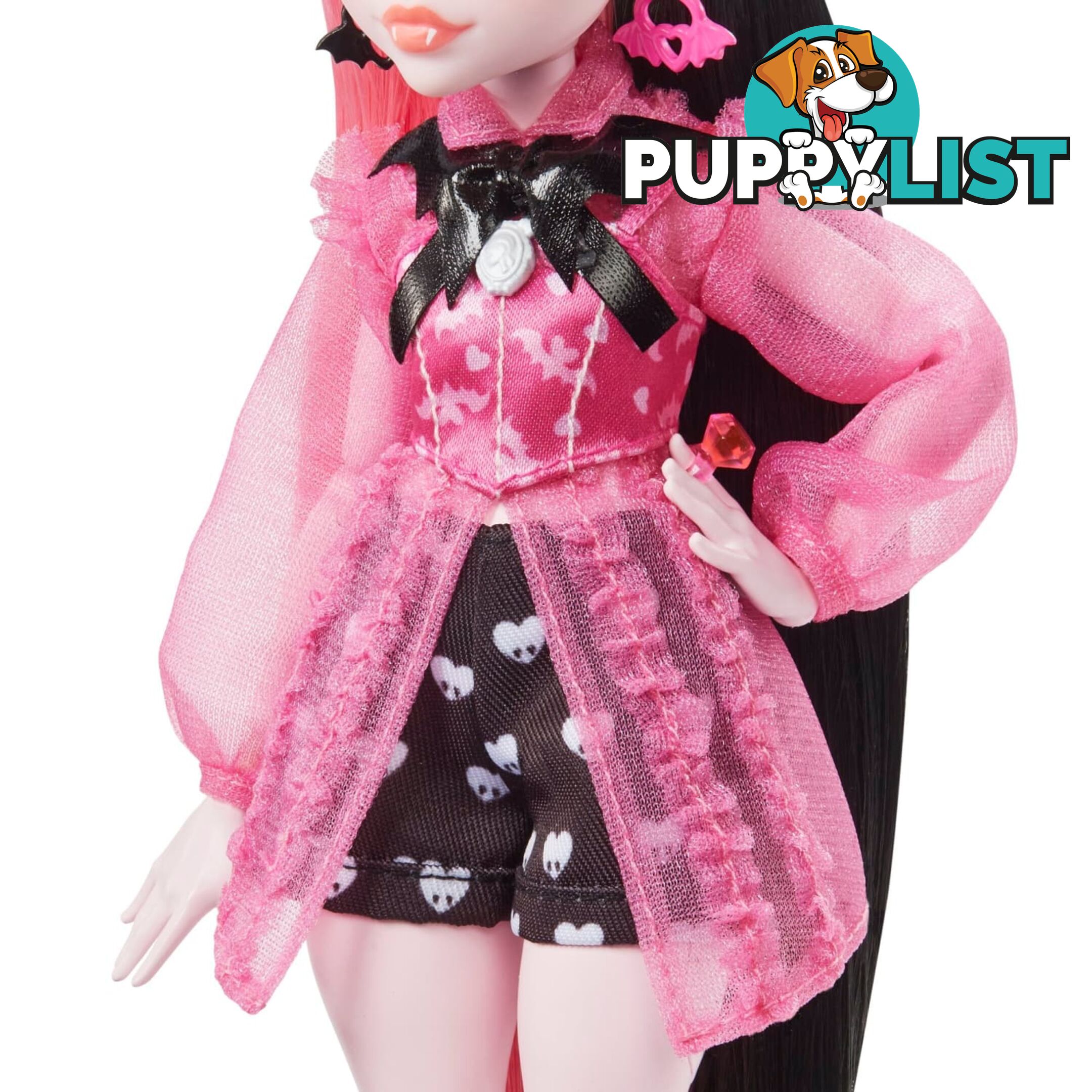 Monster High - Draculaura Doll With Pet And Accessories - Mahhk51 - 194735069910