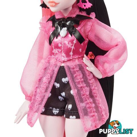 Monster High - Draculaura Doll With Pet And Accessories - Mahhk51 - 194735069910