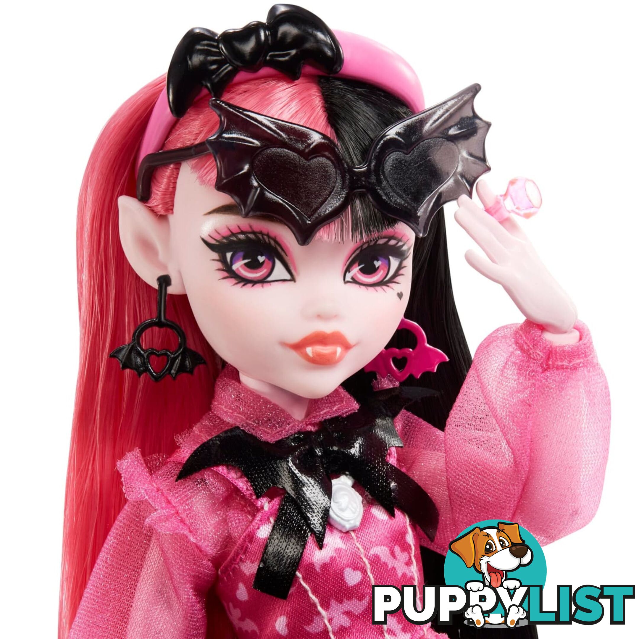 Monster High - Draculaura Doll With Pet And Accessories - Mahhk51 - 194735069910