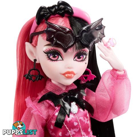 Monster High - Draculaura Doll With Pet And Accessories - Mahhk51 - 194735069910