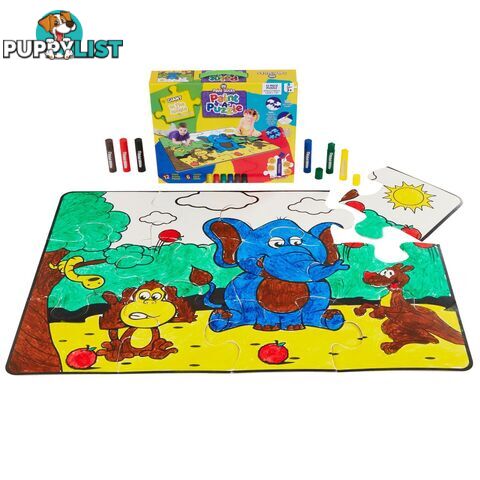 Little Brian - Paint-a-puzzle - In The Jungle - Mdltb213 - 5051170620531