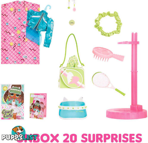 Lol Surprise - Omg Sports Fashion Doll â€“ Court Cutie With 20 Surprises - Bj584223 - 035051584247