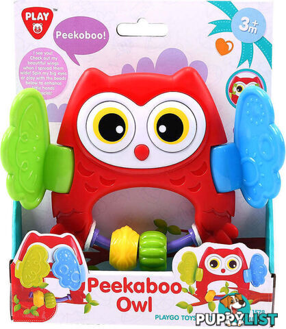 Playgo Toys Ent. Ltd - Peekaboo Owl - Art66115 - 4892401015785