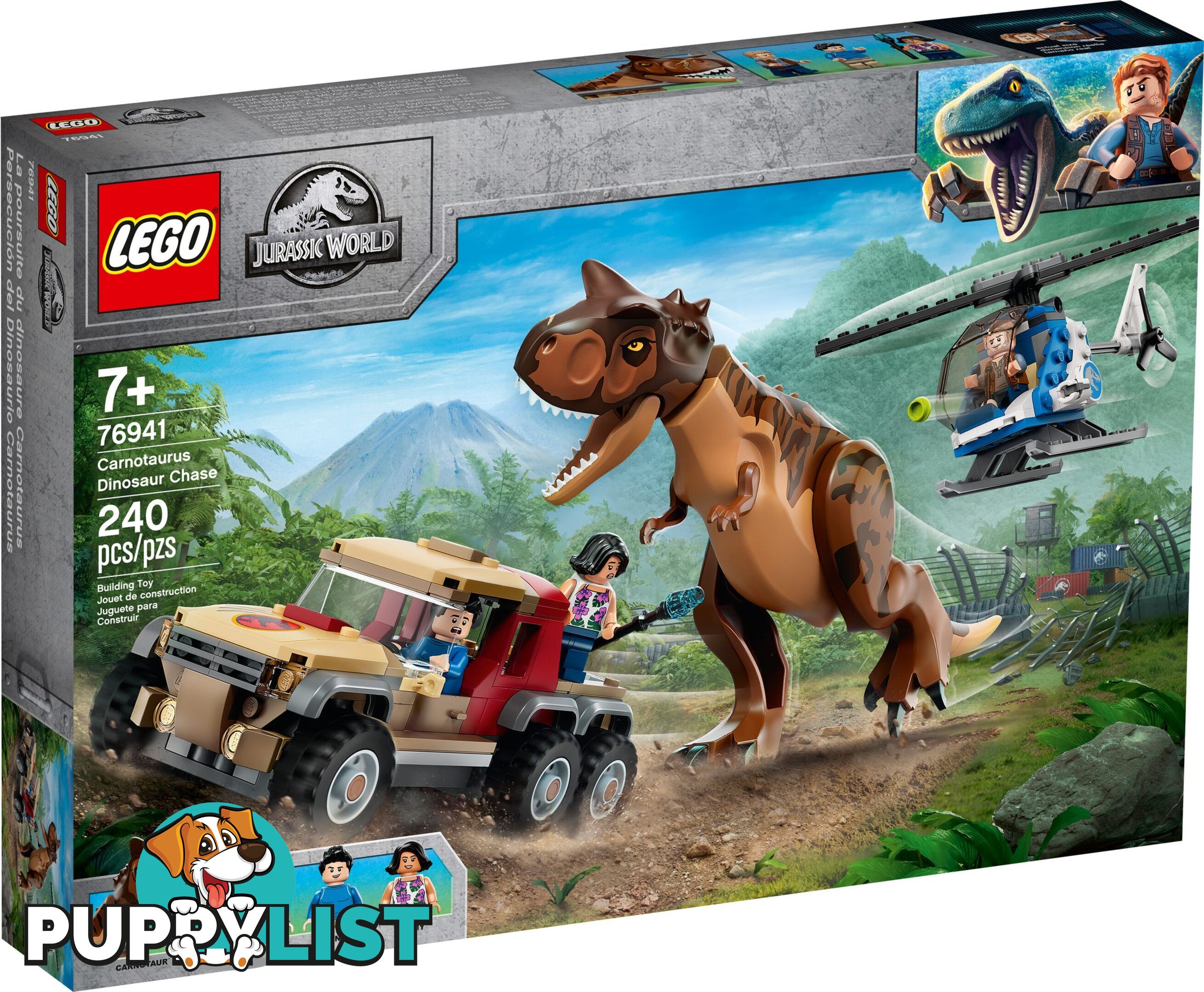 LEGO 76941 Carnotaurus Dinosaur Chase - Jurassic World - 5702017079745