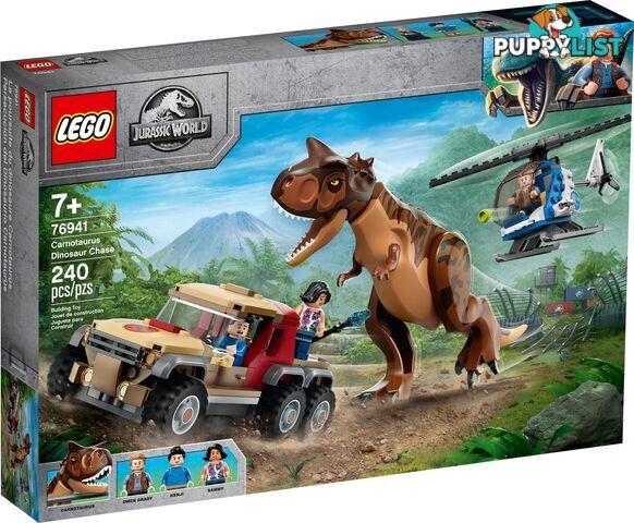 LEGO 76941 Carnotaurus Dinosaur Chase - Jurassic World - 5702017079745