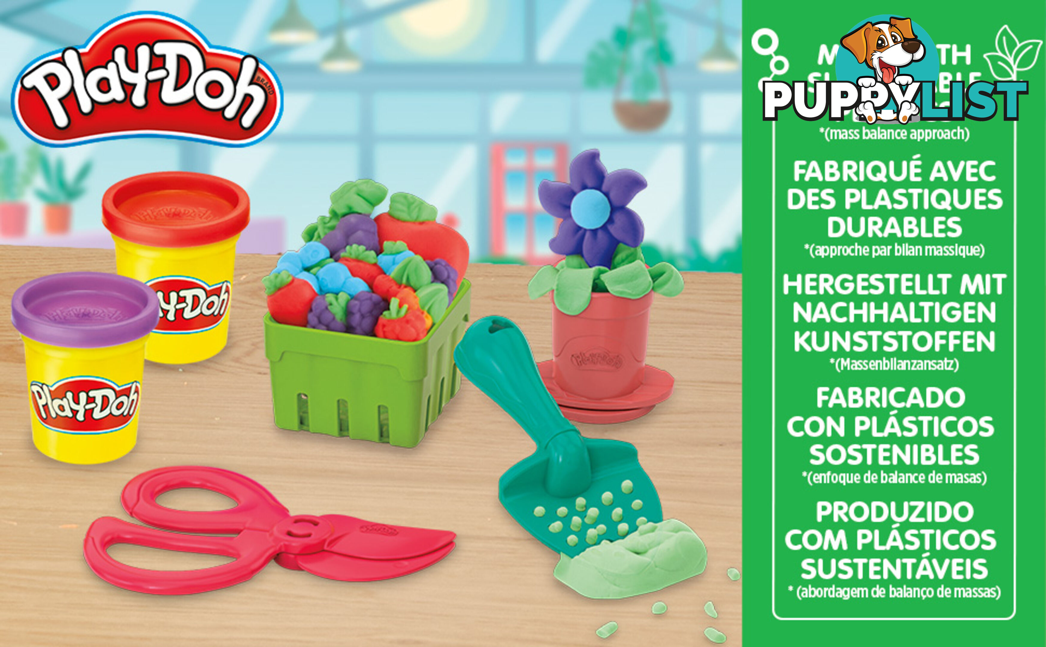 Play-doh - Grow Your Own Garden Toolset Hasbro - Hbf69075l00 - 5010994208578