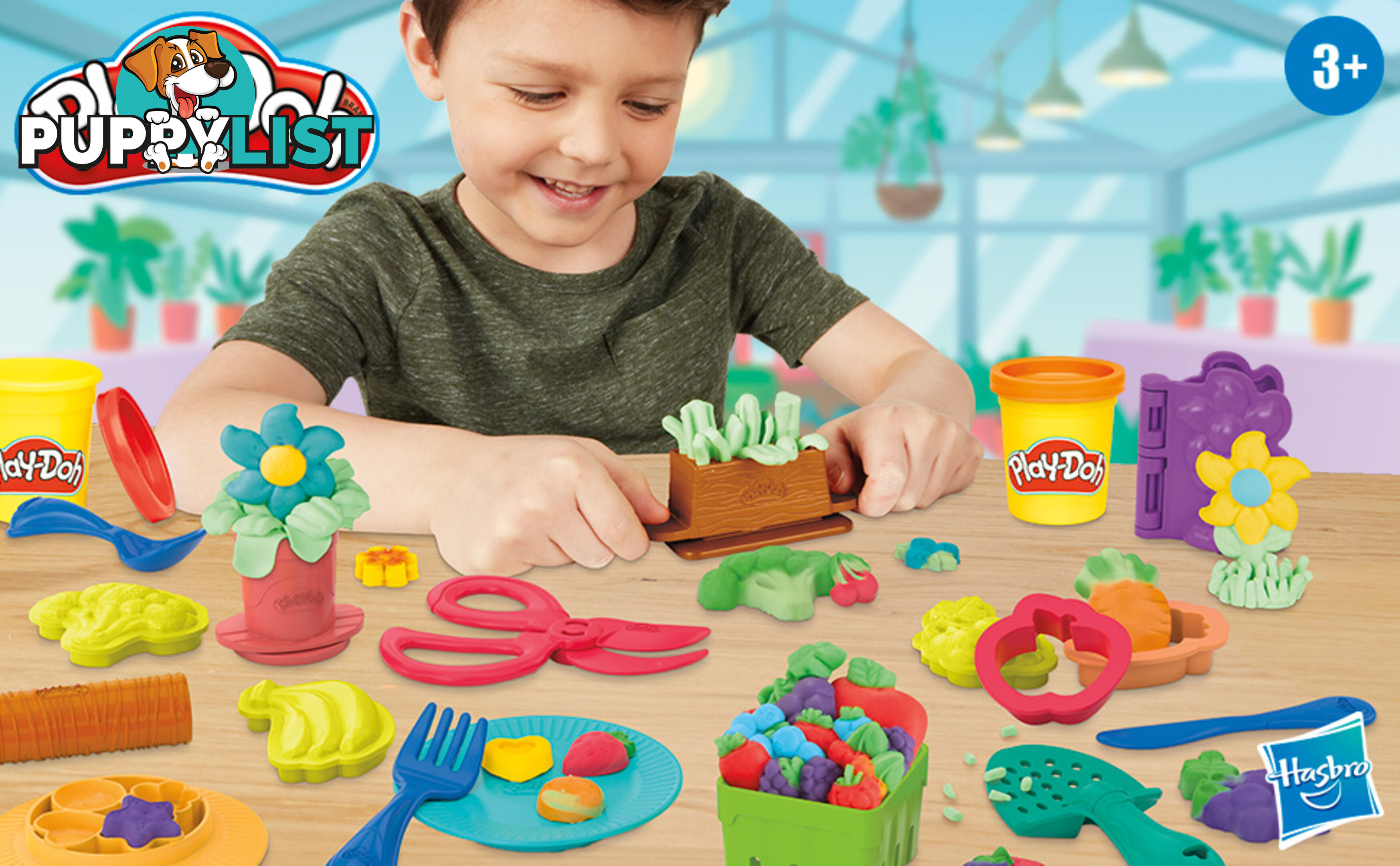 Play-doh - Grow Your Own Garden Toolset Hasbro - Hbf69075l00 - 5010994208578