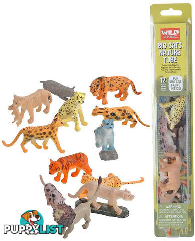 Wild Republic - Nature Tube Big Cat Collection - Wr12894 - 092389128949