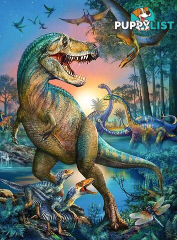 Ravensburger - Giant Prehistoric Dinosaur Xxl Jigsaw Puzzle 150pc - Mdrb10052 - 4005556100521