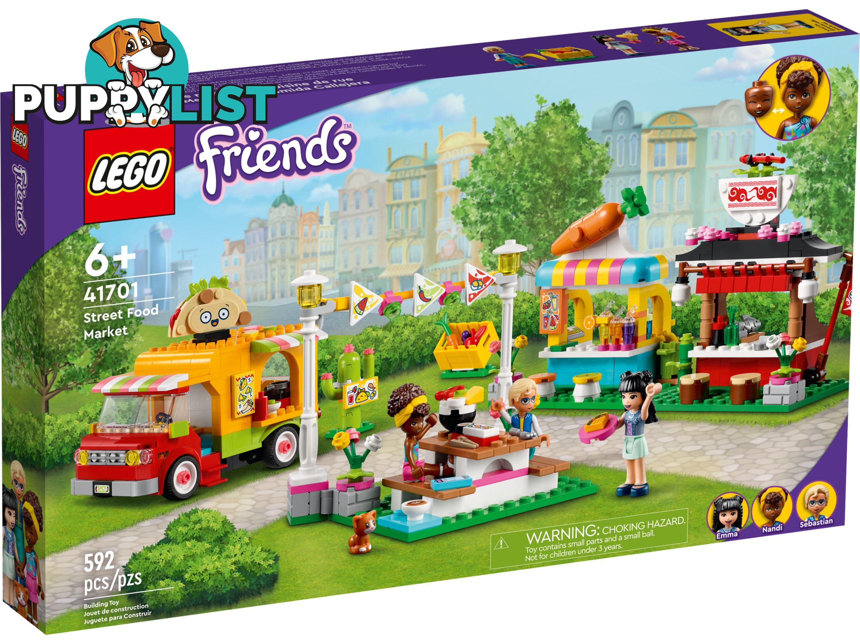 LEGO 41701 Street Food Market - Friends - 5702017117386