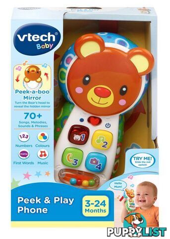 Vtech - Peek And Play Phone Tn80502703006 - 3417765027031