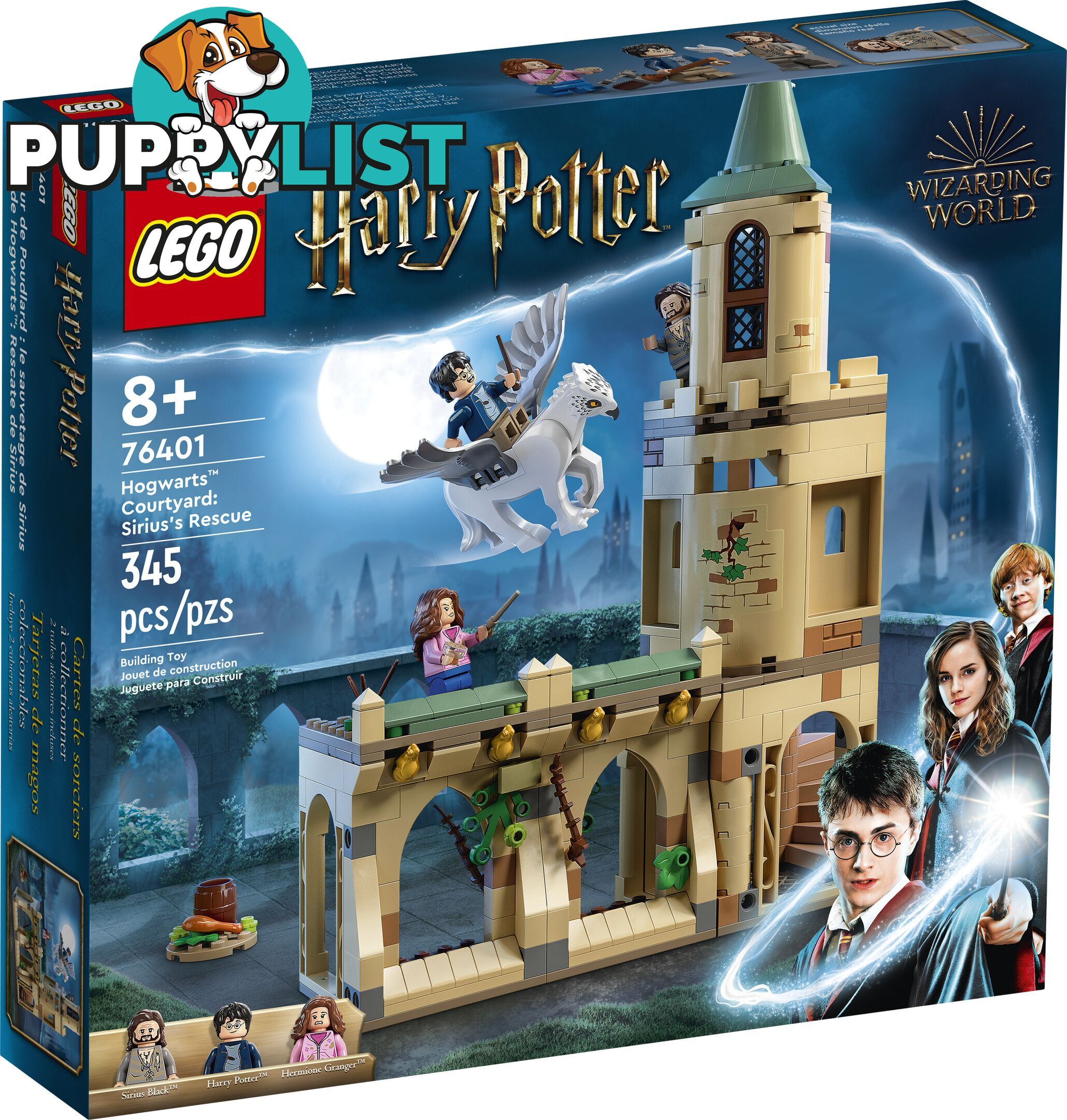 LEGO 76401 Hogwarts Courtyard Siriusâ€™s Rescue - Harry Potter - 5702017153421