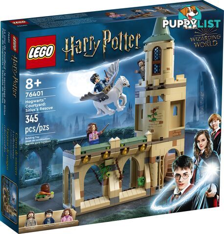 LEGO 76401 Hogwarts Courtyard Siriusâ€™s Rescue - Harry Potter - 5702017153421