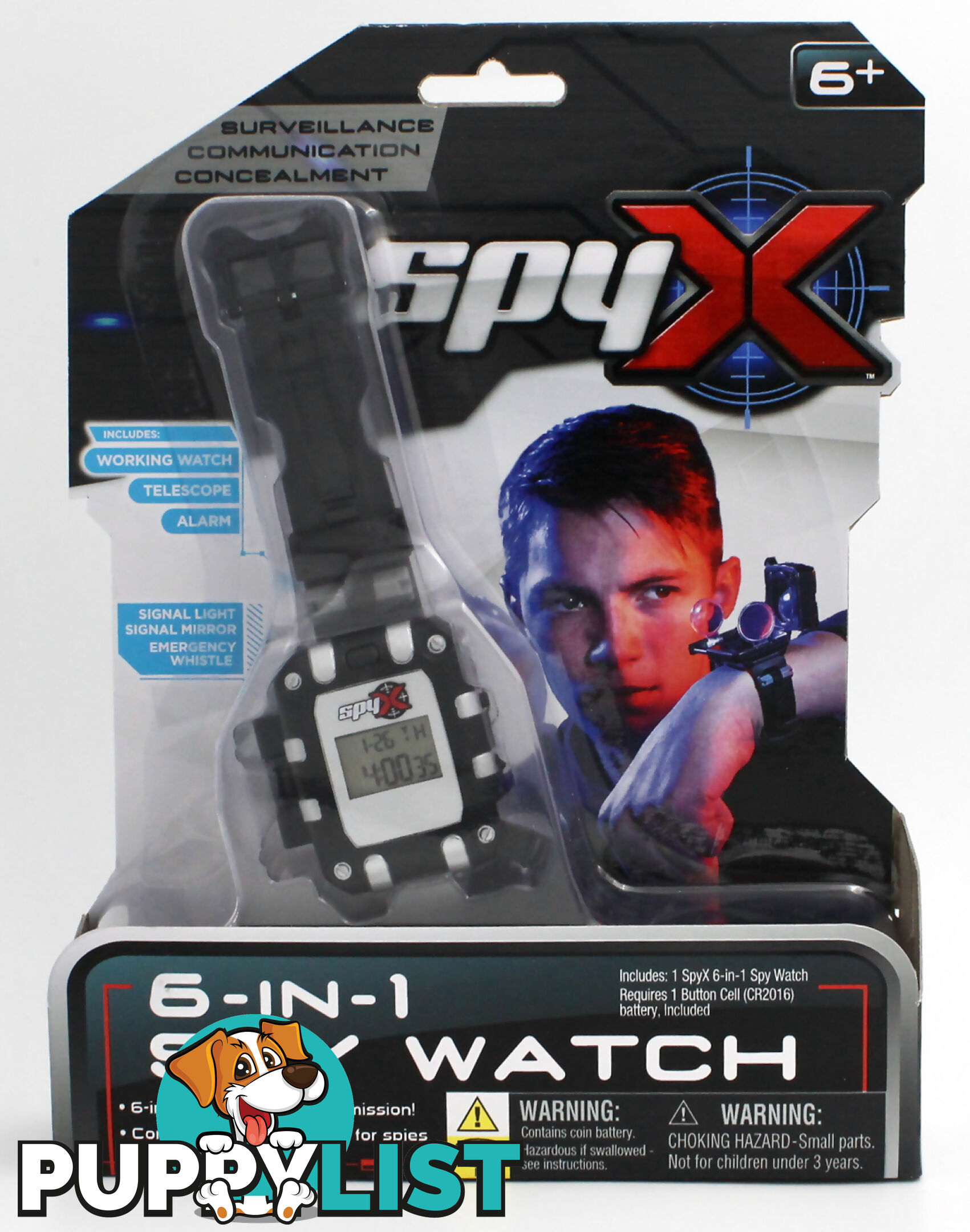 SpyX - 6-in-1 Spy Watch - Gdatm10501 - 840685105016