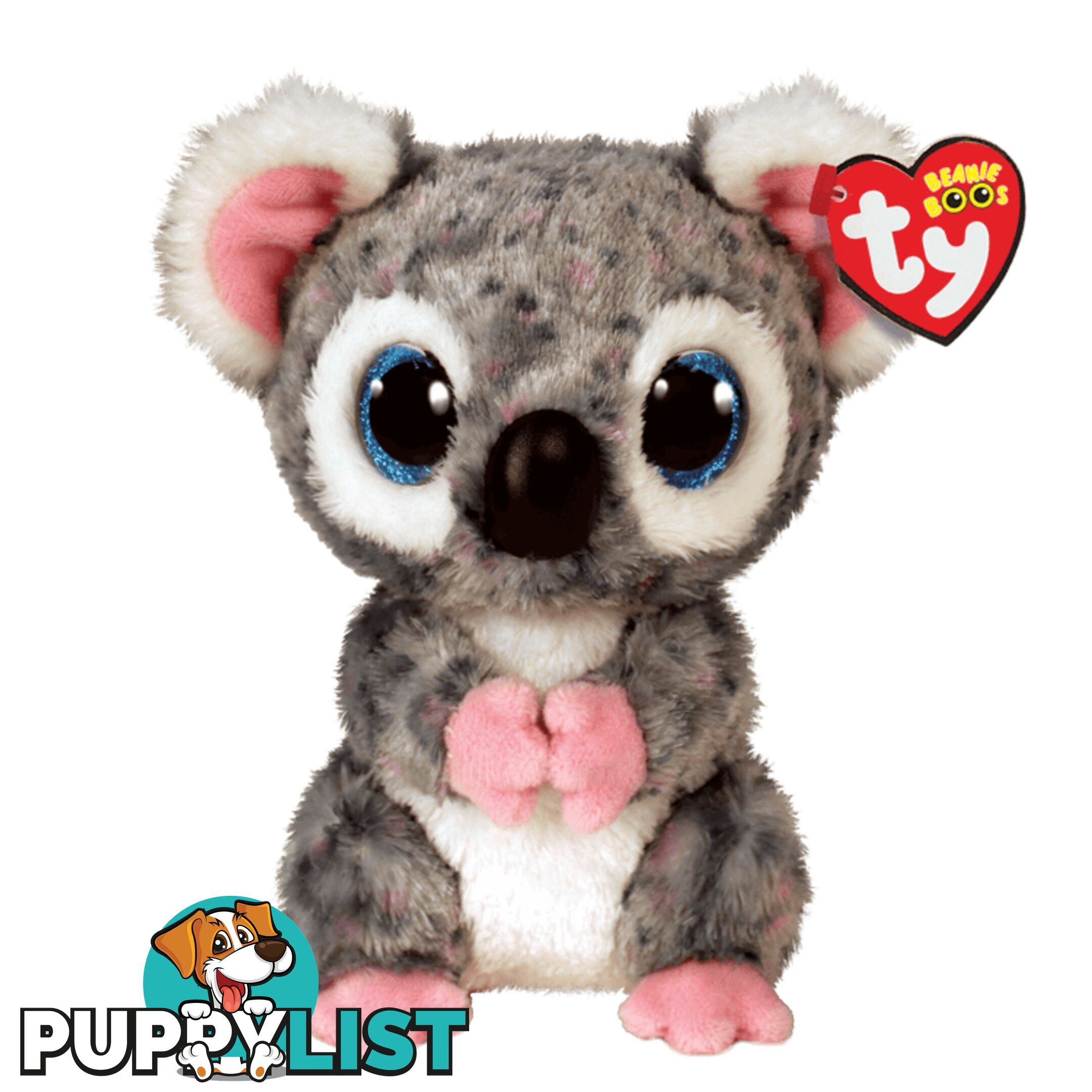 Ty Beanie Boos - Karli - Grey Spotted Koala 15cm Small - 008421363780