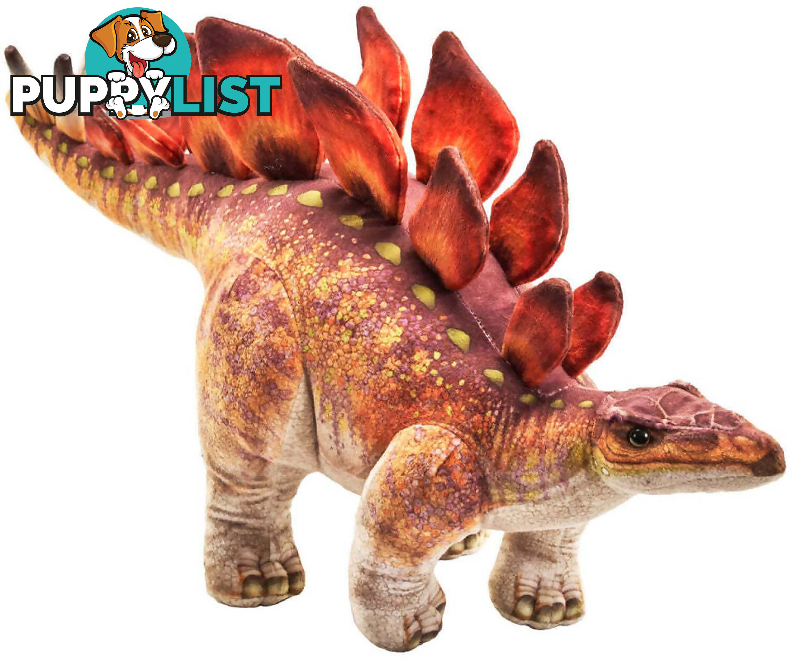 Wild Republic - Artist Dino Stegosaurus 15'' Plush - 092389265637