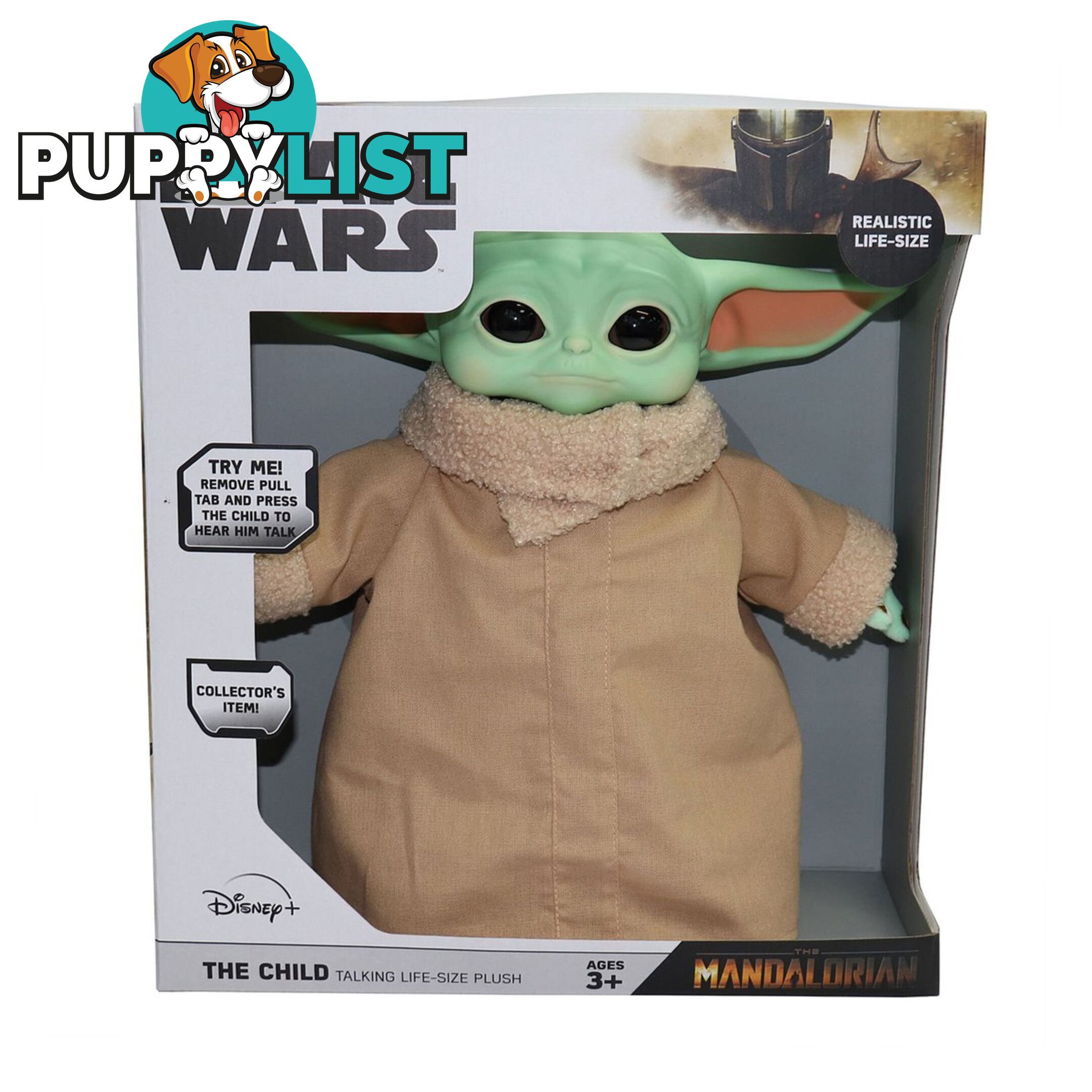 Star Wars The Child Talking Plush Hs79647 - 9317454796474